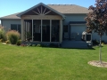 Screen room with Trex Deck