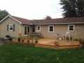 Treated Wood deck