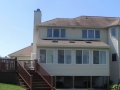 Custom sunroom and Trex Deck